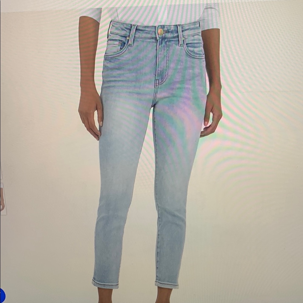 Womens KUT jeans in darker blue color, size 12